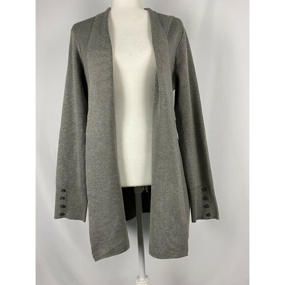 Cyrus rayon cardigan warm women gray size XL Gran/heath Color - Picture 1 of 5